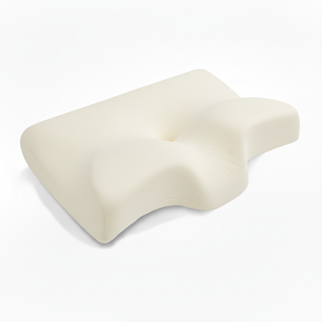 SmileRest™ Ergonomic Memory Foam Pillow