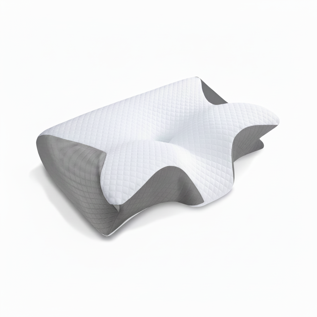 SmileRest™ Ergonomic Memory Foam Pillow
