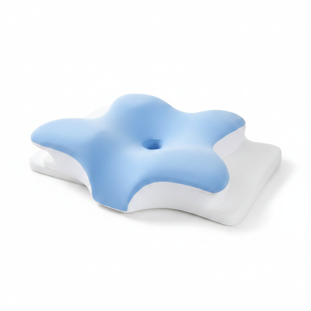 SmileRest™ Ergonomic Memory Foam Pillow